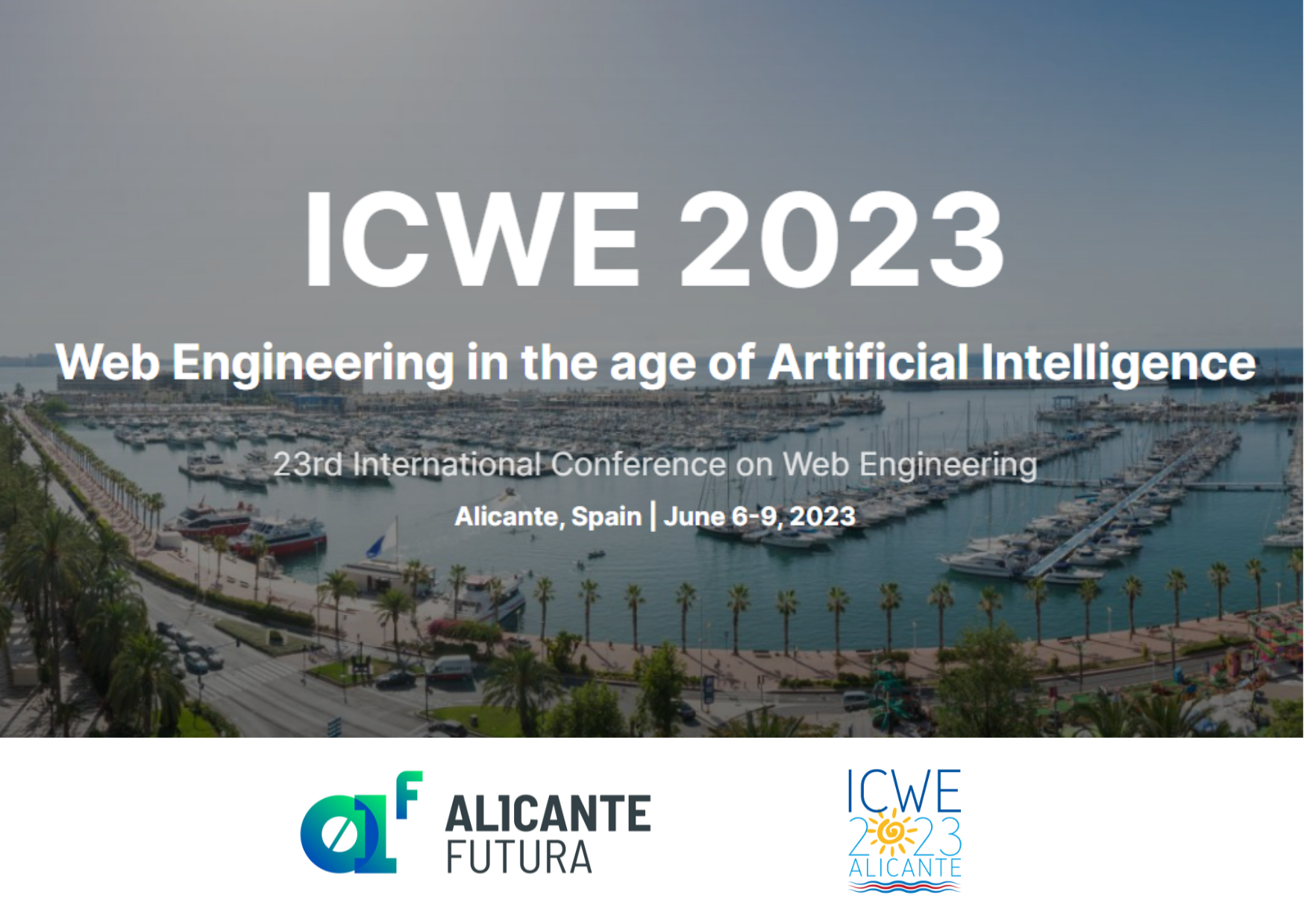 International Conference on Web Engineering (ICWE) 2023 to be held in Alicante, Spain